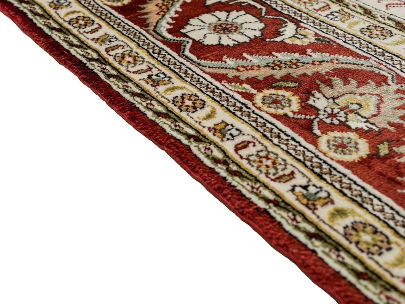China Seide Teppich 121x193cm - Orientteppich - beige