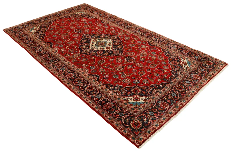 MY-RUG Teppich "Keshan" Zentrales Medaillon, Handgeknüpft