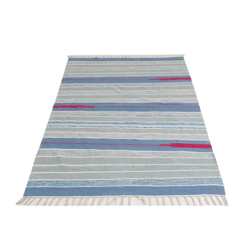 Kelim Modern Teppich 120x180cm - mehrfarbig
