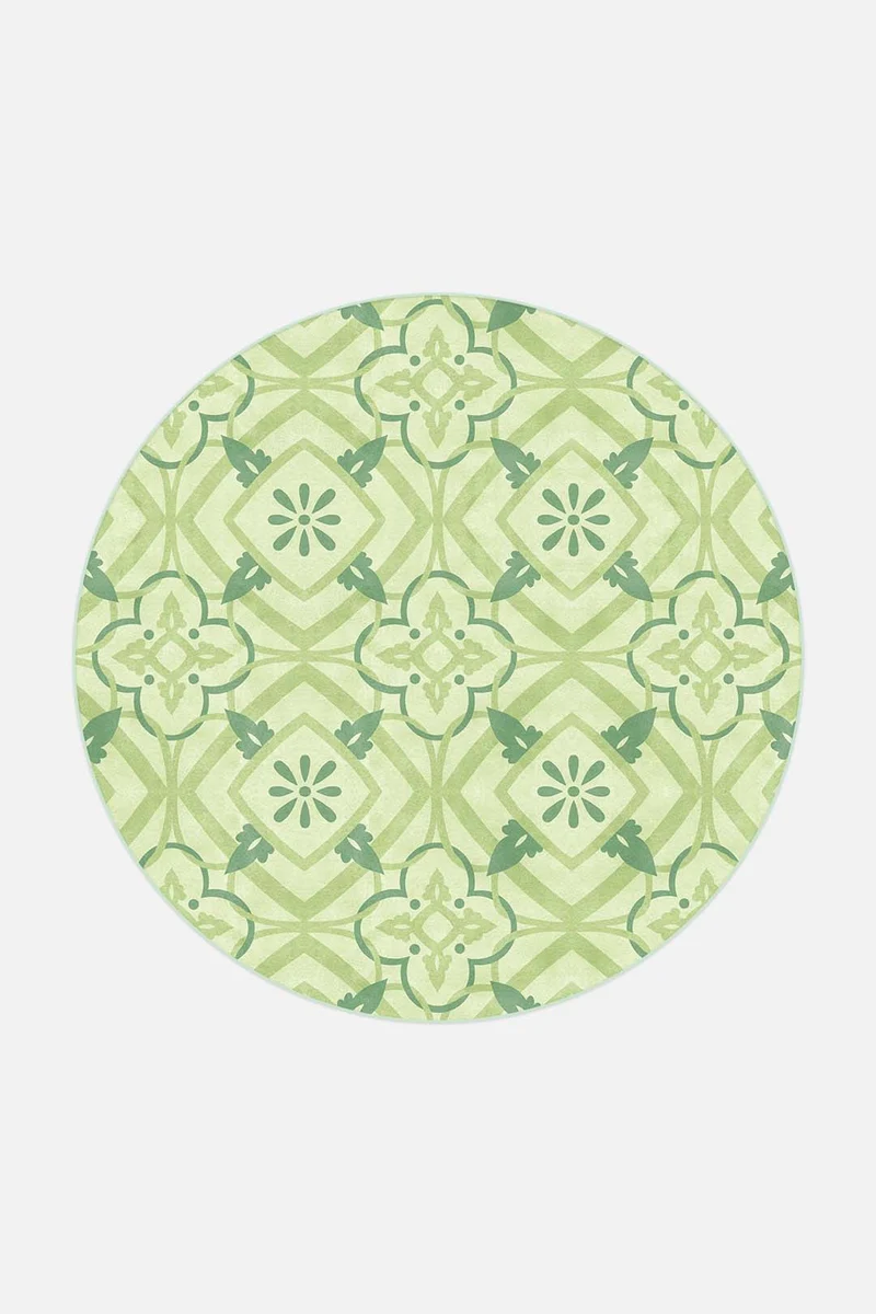 Outdoor Maho Limette Teppich