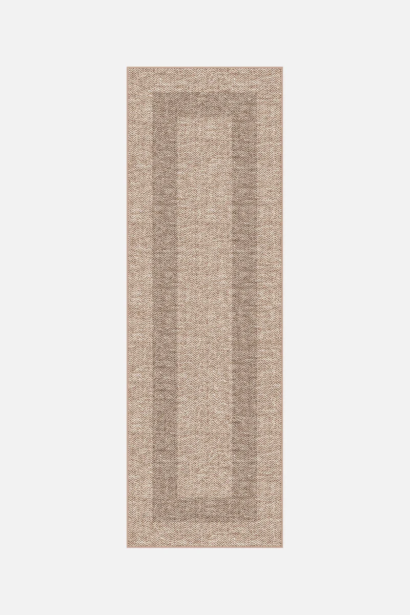 Jute-Haptik Madison Crema Teppich