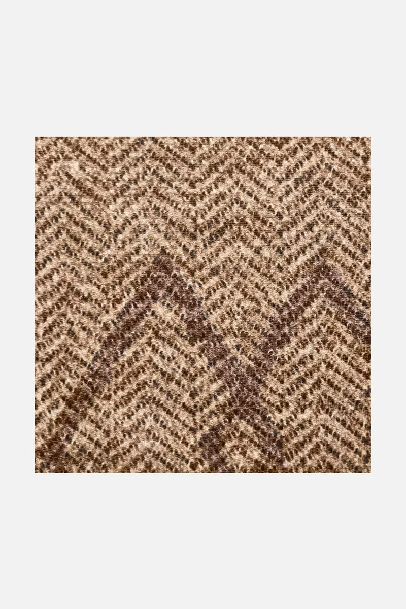 Jute-Haptik Maddie Mokka Teppich