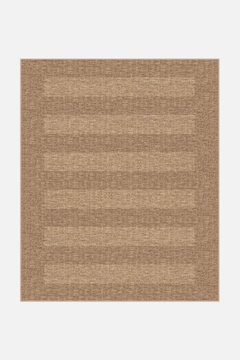 Jute-Haptik Liara Eiche Teppich