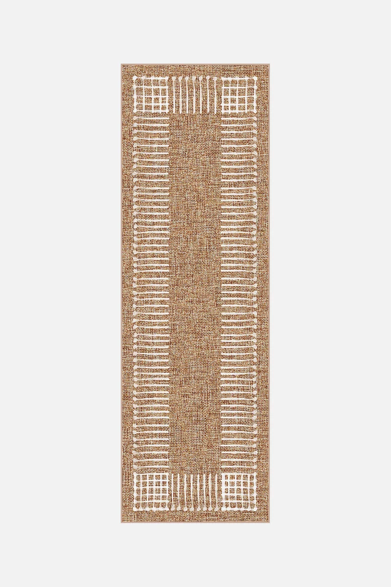 Jute-Haptik Juna Crema Teppich