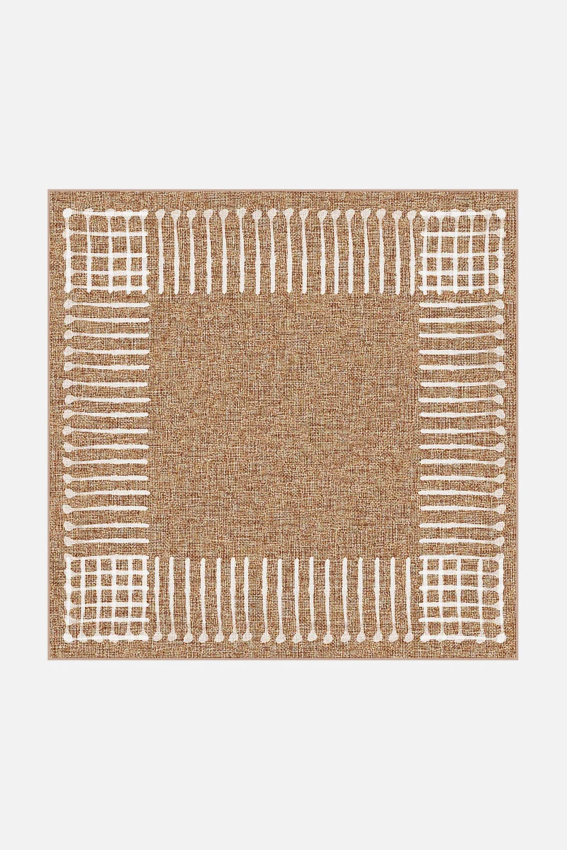 Jute-Haptik Juna Crema Teppich