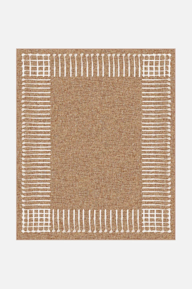 Jute-Haptik Juna Crema Teppich