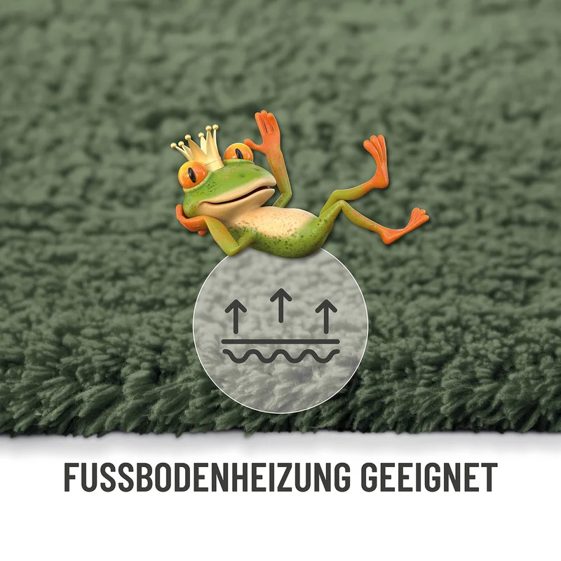 Badteppich Grün "Erik" WECONhome Basics