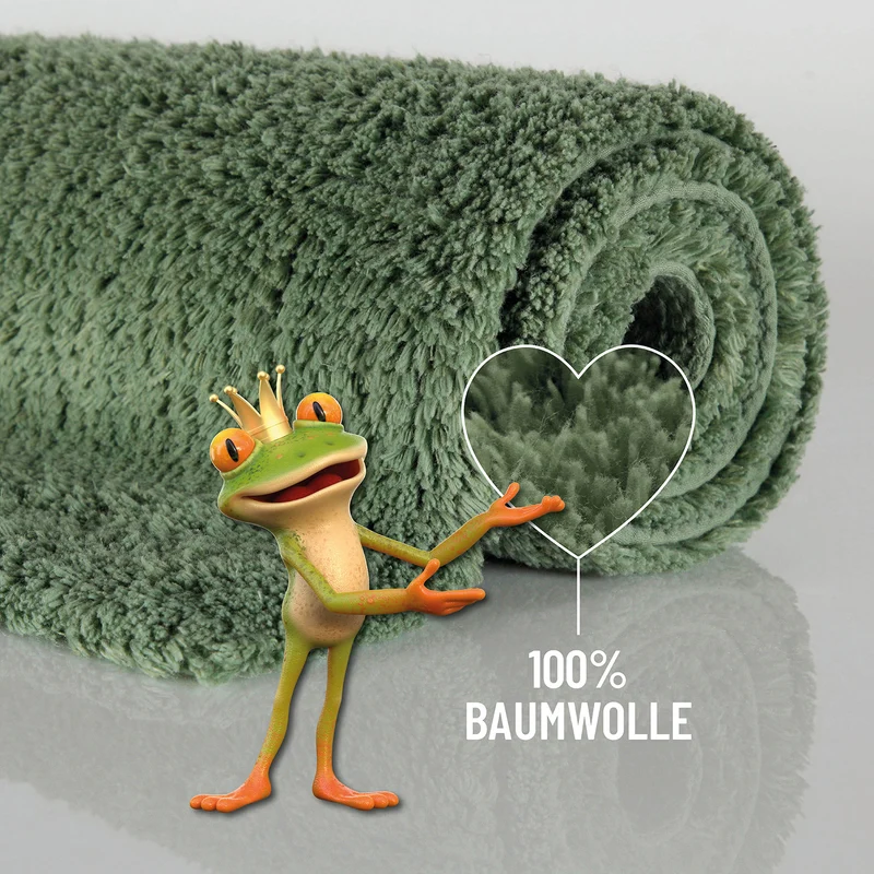 Badteppich Grün "Erik" WECONhome Basics