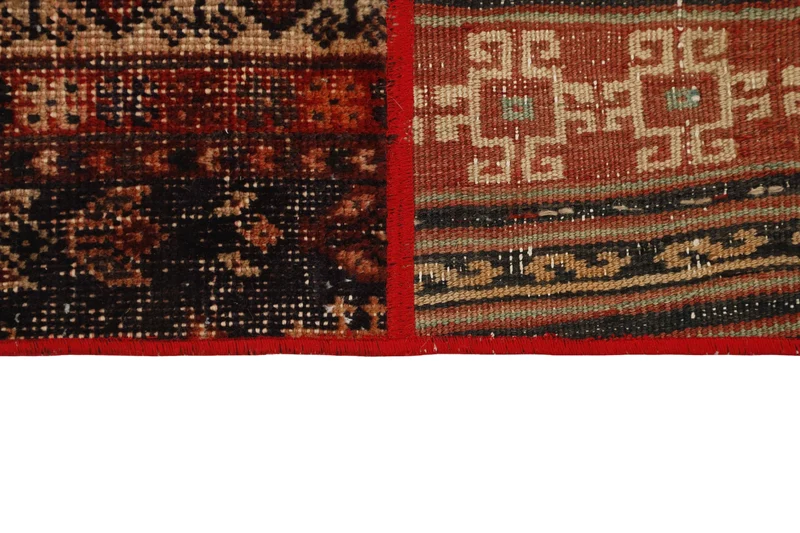 MY-RUG Teppich "Modern Patchwork " Geometrische Muster, Handgeknüpft