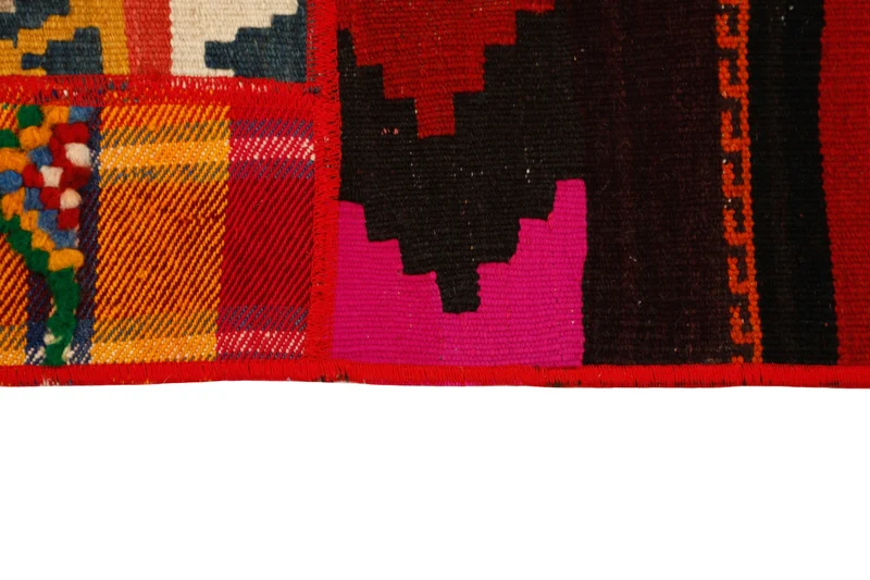 MY-RUG Teppich "Modern Patchwork " Geometrische Muster, Handgeknüpft