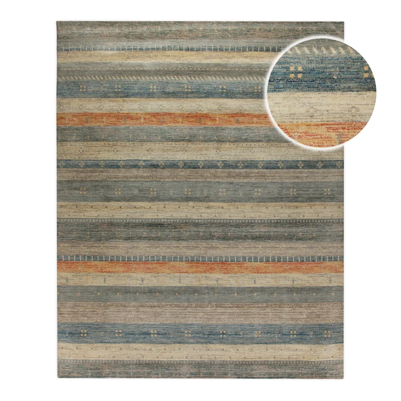 Loribaft Teppich 100 % Schurwolle 245x305 cm