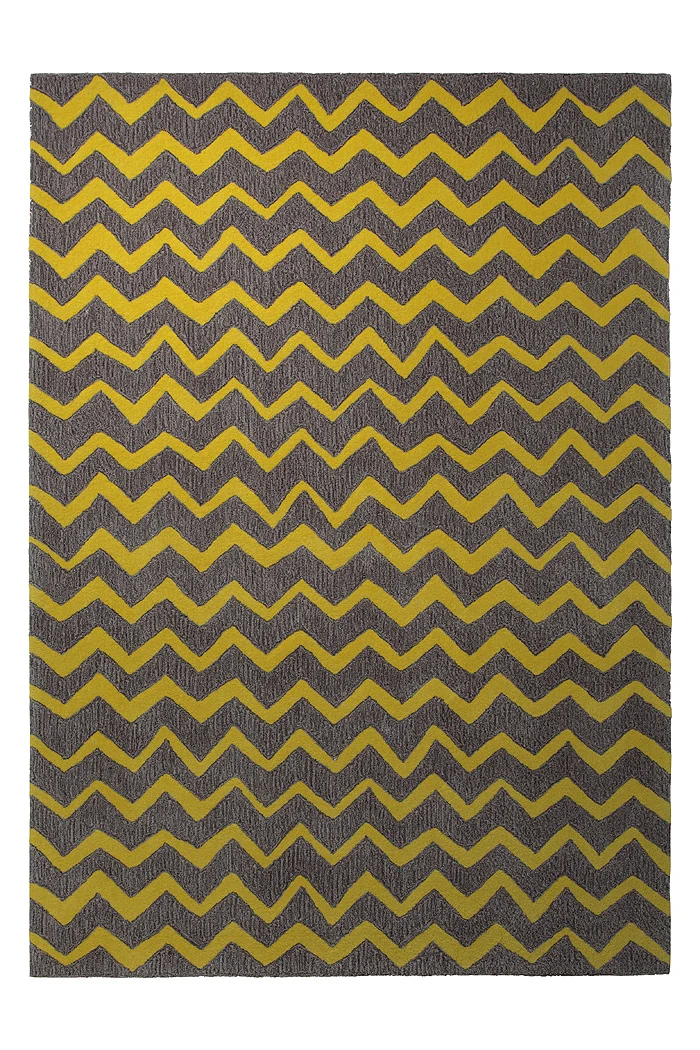 Esprit Teppich 90x160 cm Gelb Braun "Kalahari"
