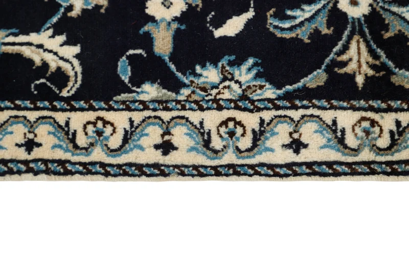 MY-RUG Teppich "Nain Kashmar" Medaillon-Design, Handgeknüpft