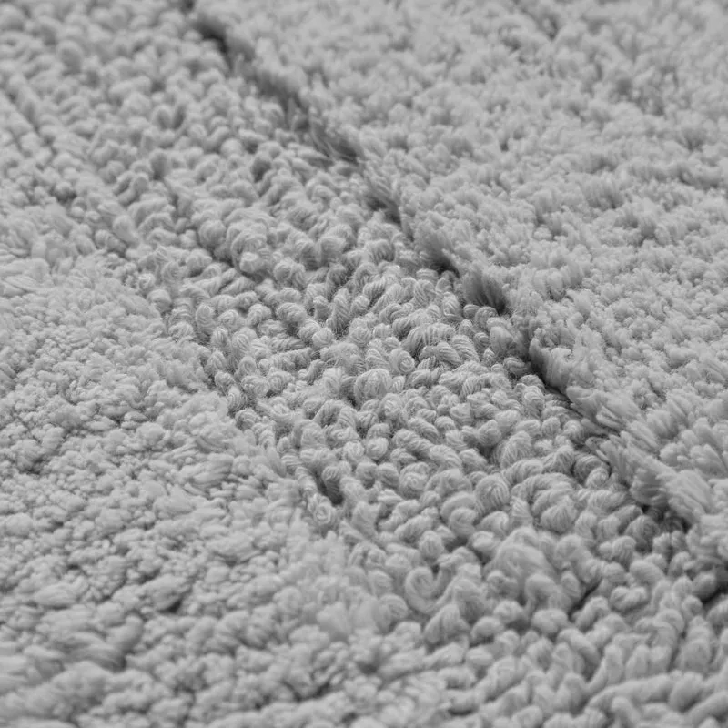 Badteppich Licht Grau "Knut" WECONhome Basics