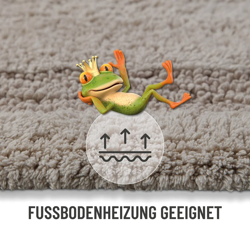 Badteppich Greige "Knut" WECONhome Basics