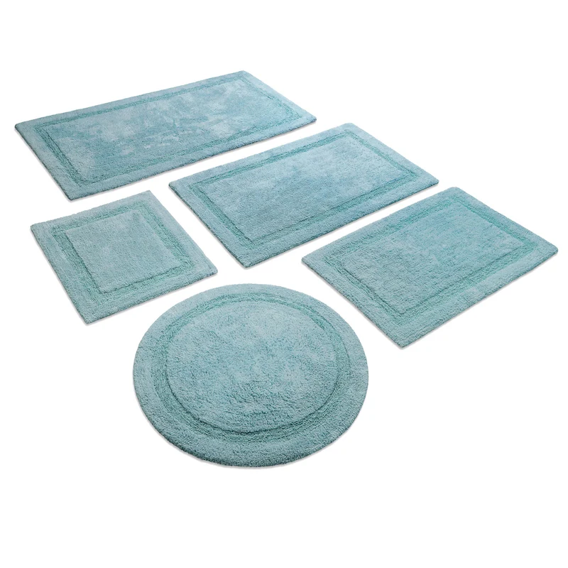 Badteppich Rauch Blau "Knut" WECONhome Basics