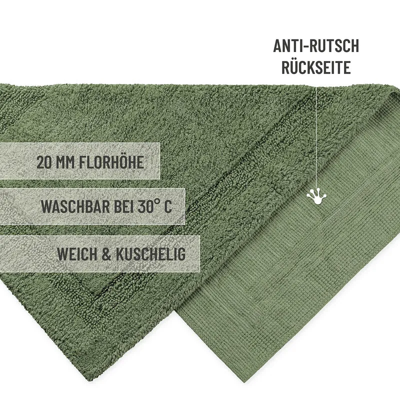 Badteppich Grün "Knut" WECONhome Basics