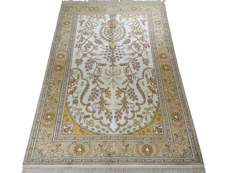 China Seide Teppich 124x183cm - Orientteppich