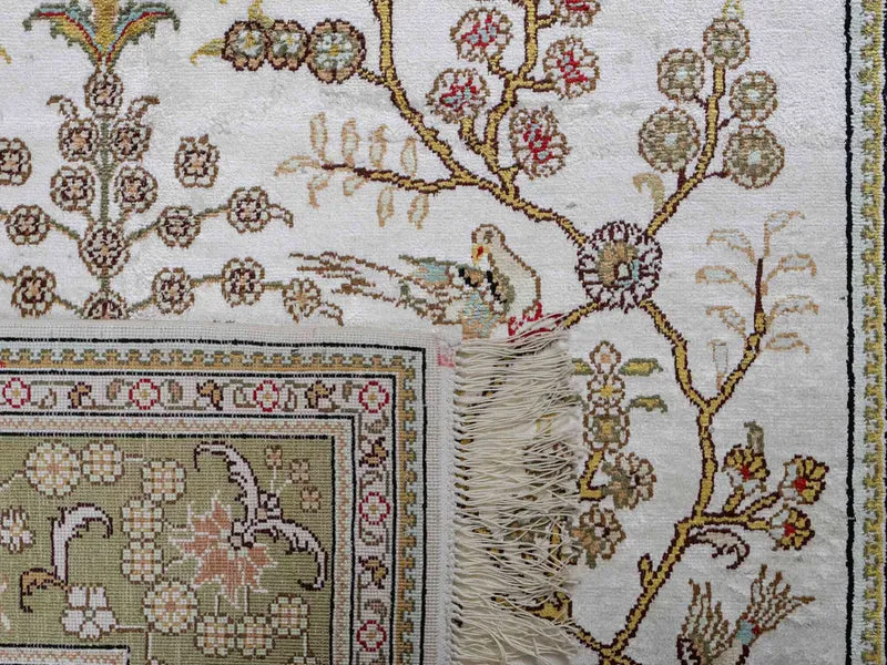 China Seide Teppich 124x183cm - Orientteppich