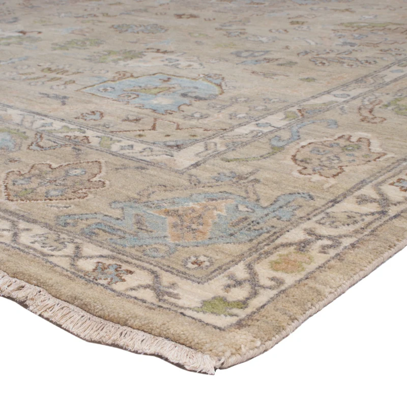 Designer Teppich 177x270cm - dunkelbeige