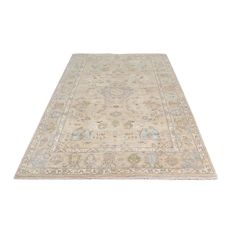 Designer Teppich 177x270cm - dunkelbeige