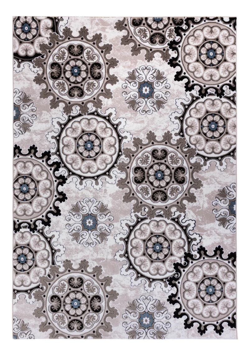 Orientalischer Webteppich 160x230cm - hellgrau
