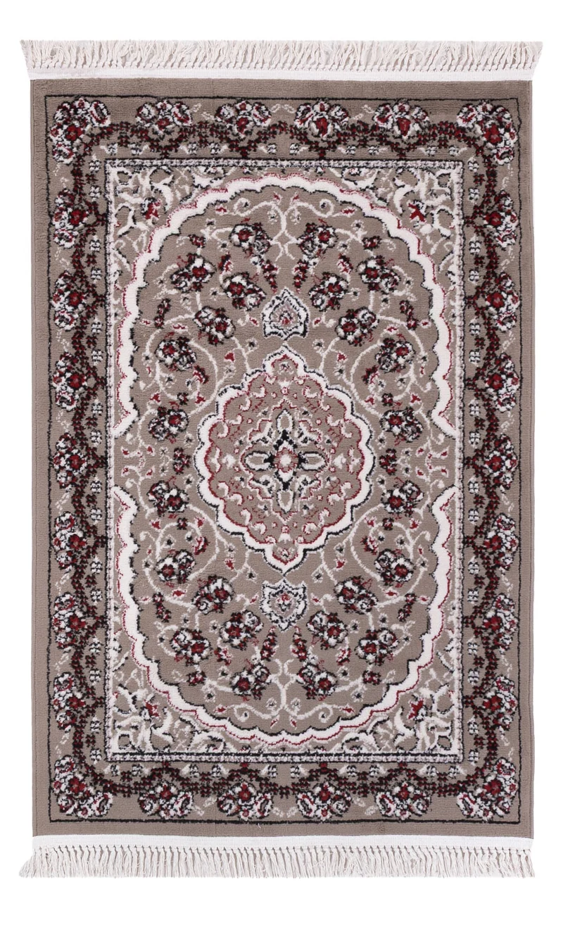 Orientalischer Webteppich 100x150cm - dunkelbeige