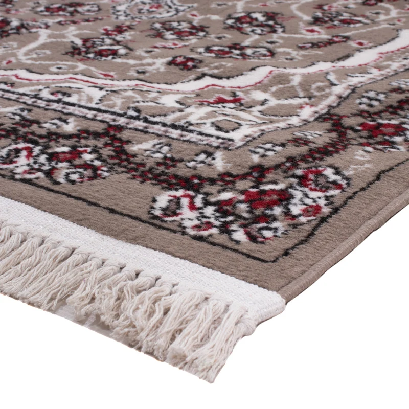 Orientalischer Webteppich 100x150cm - dunkelbeige