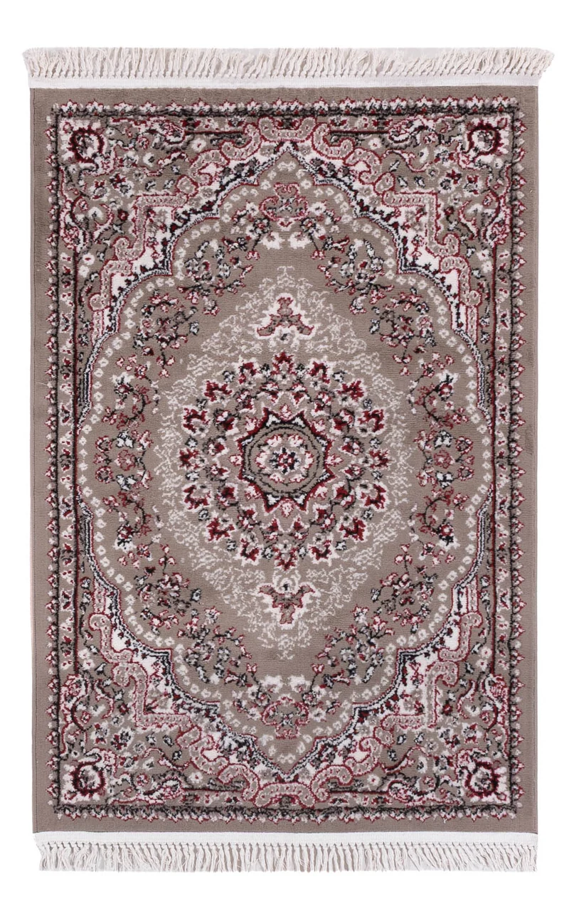 Orientalischer Webteppich 100x150cm - dunkelbeige
