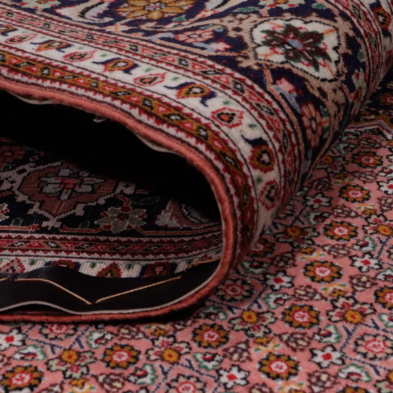 Täbriz - 50 Raj Teppich 150x200cm - Perserteppich - dunkelbeige