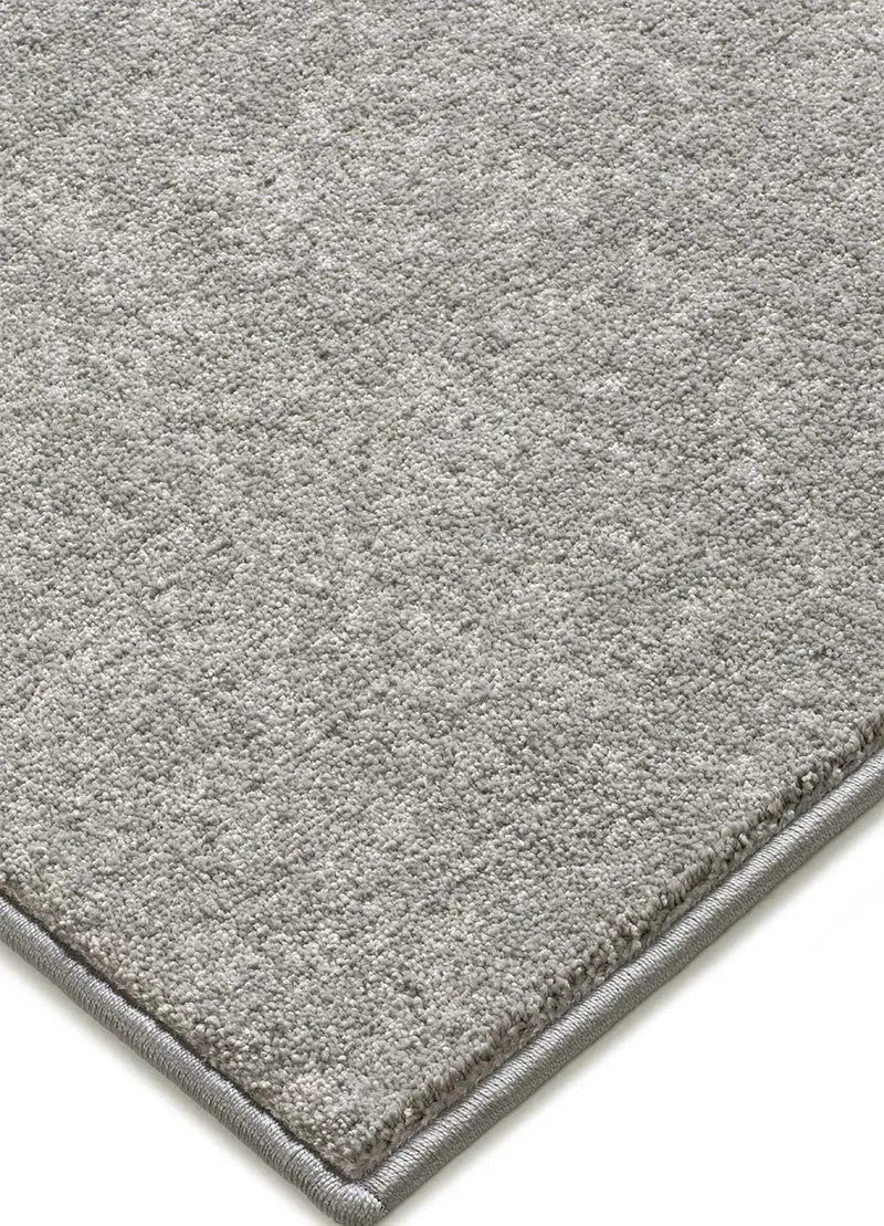 Alfombra a medida Crescent Liso Plata