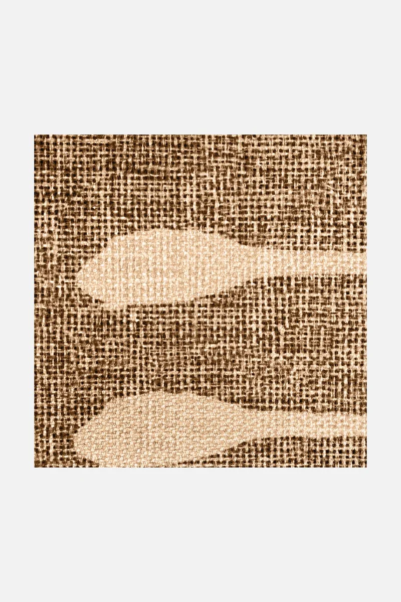 Jute-Haptik Felia Eiche Teppich