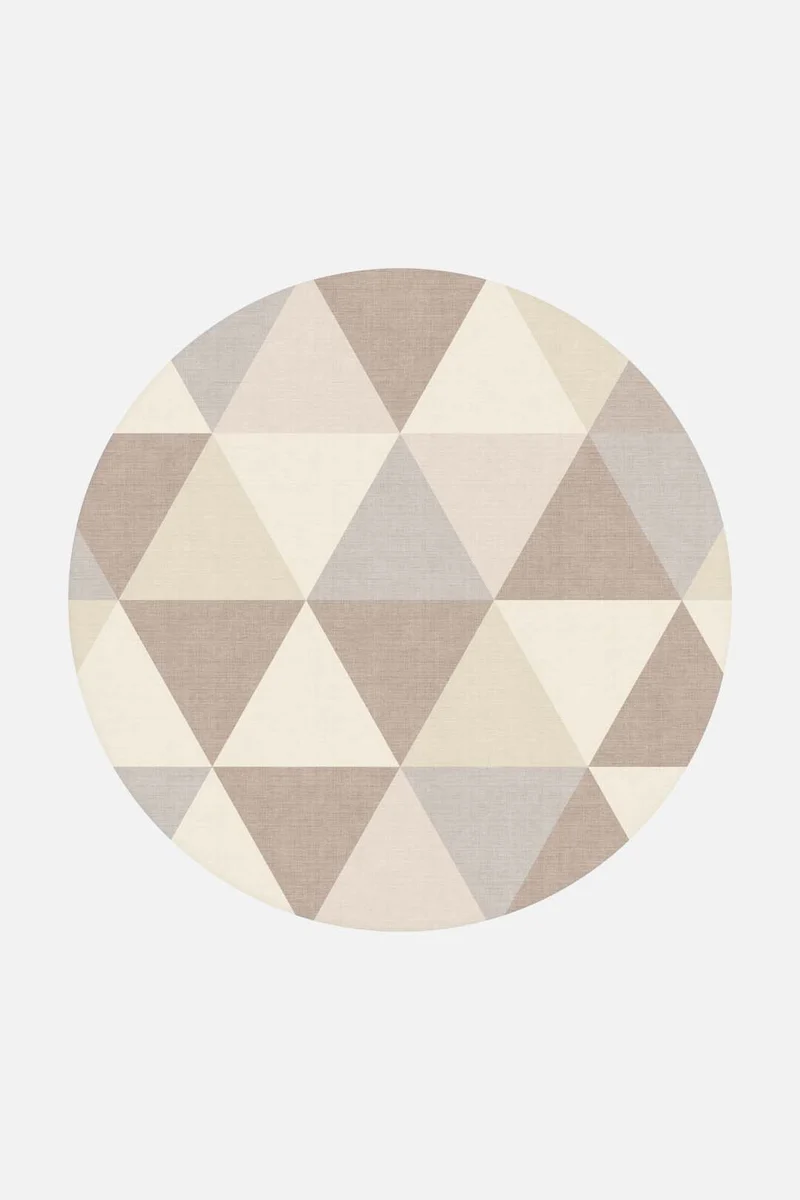 Pyramide Sand Teppich