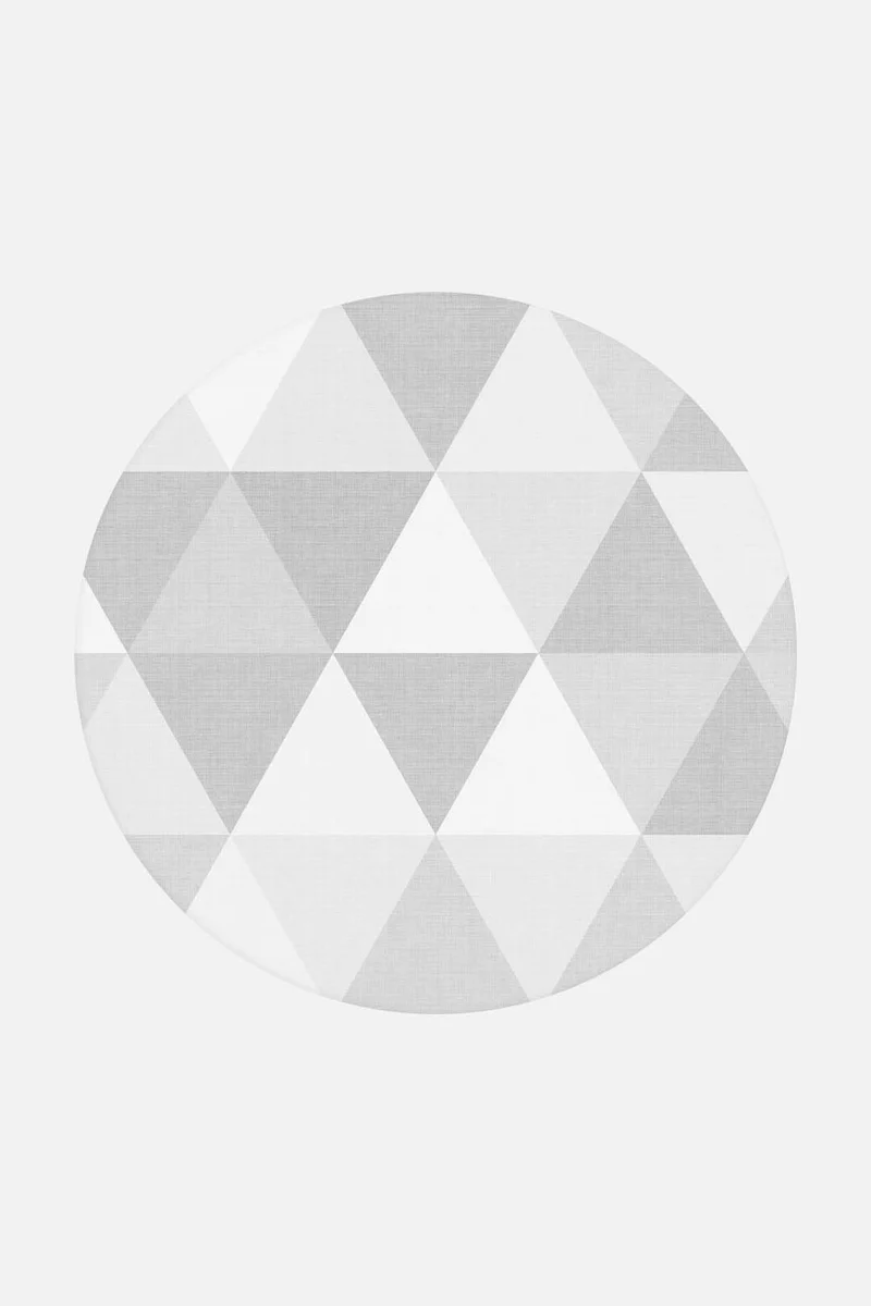 Pyramide Grau Teppich
