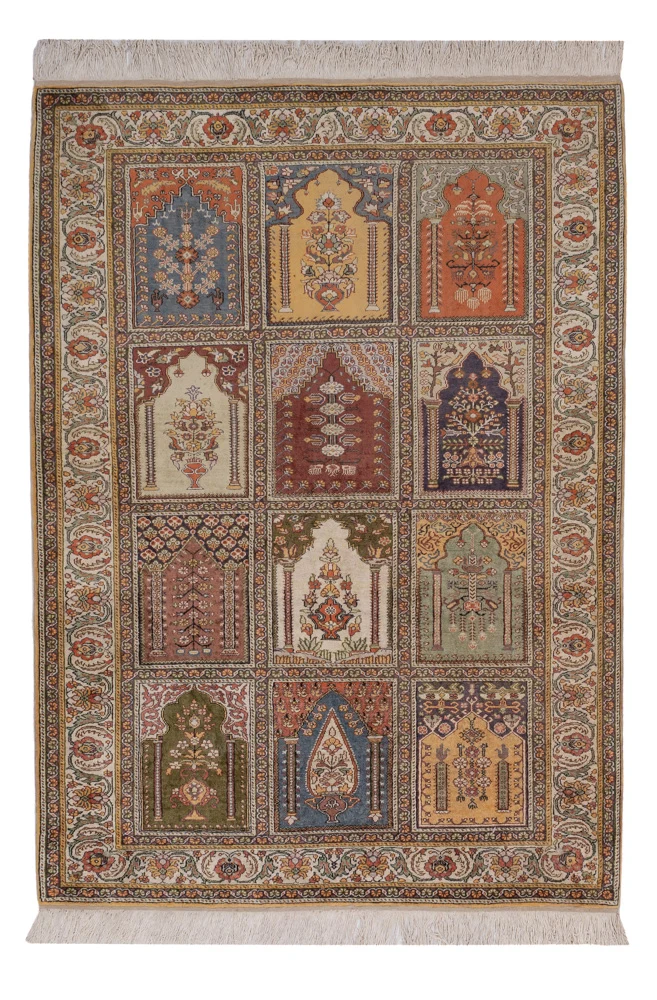 Kayseri Teppich 153x214cm - Orientteppich - mehrfarbig