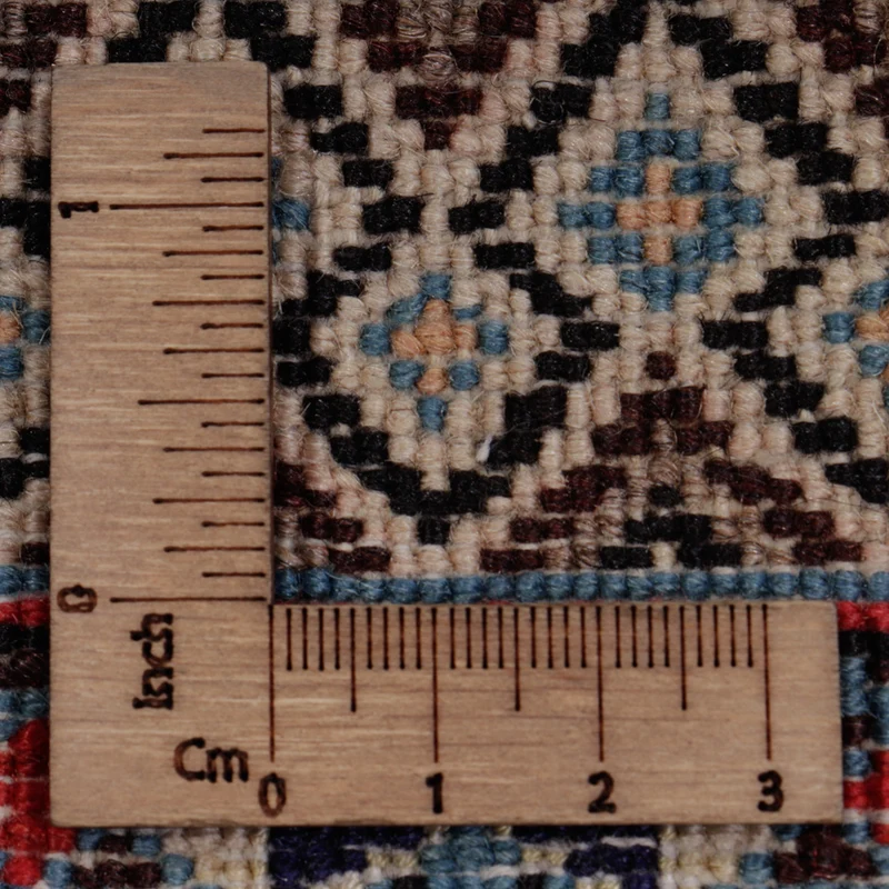 Täbriz - 50 Raj Teppich 135x202cm - Perserteppich - dunkelbeige