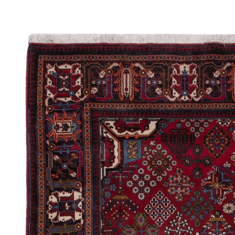 Meymeh Teppich 160x248cm - Perserteppich - dunkelrot