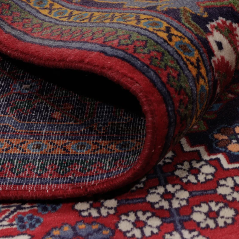 Meymeh Teppich 160x248cm - Perserteppich - dunkelrot