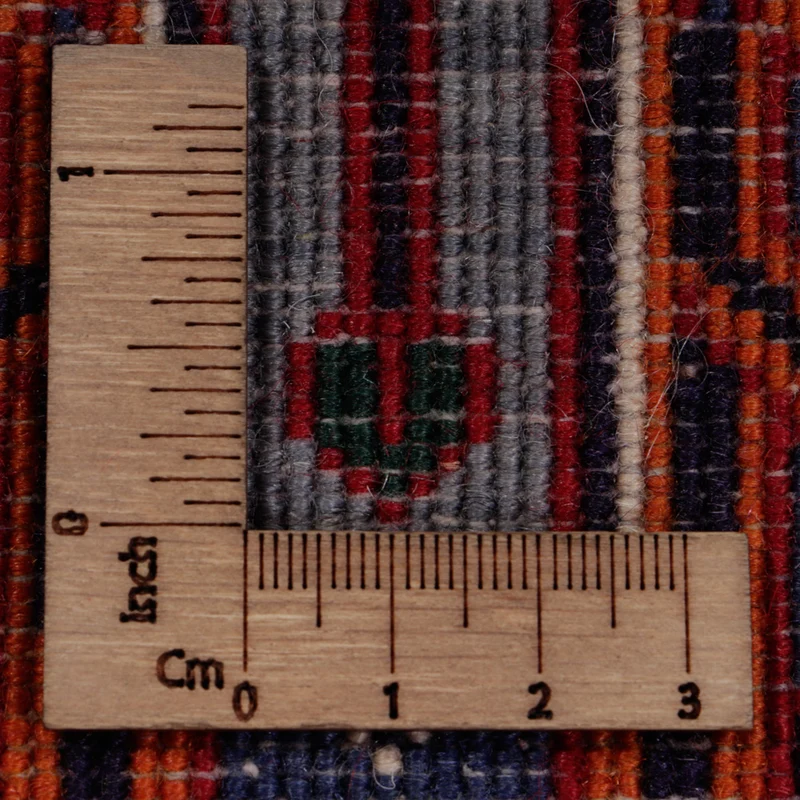 Meymeh Teppich 160x248cm - Perserteppich - dunkelrot