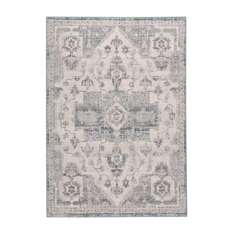 Teppich Vintage - Inspire Creme Blau 215