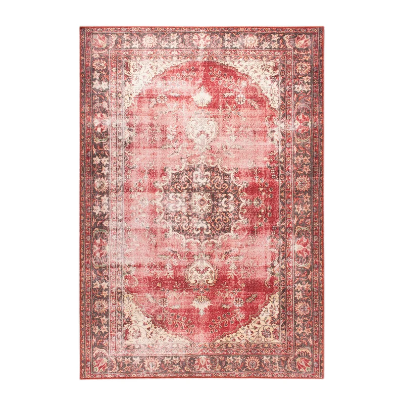 Teppich Vintage - Estate Medaillon Rot