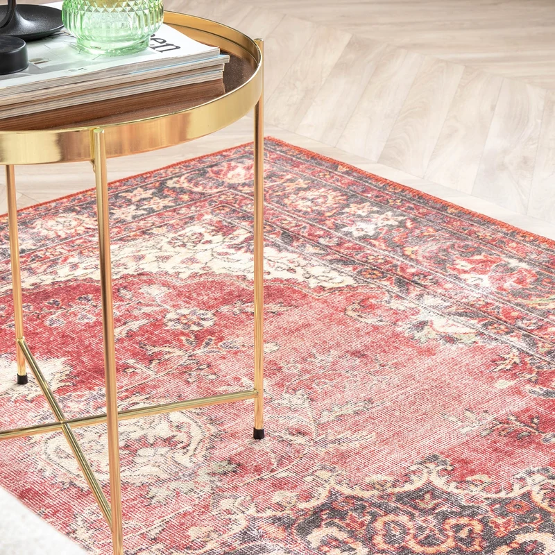 Teppich Vintage - Estate Medaillon Rot