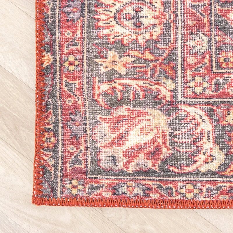 Teppich Vintage - Estate Medaillon Rot