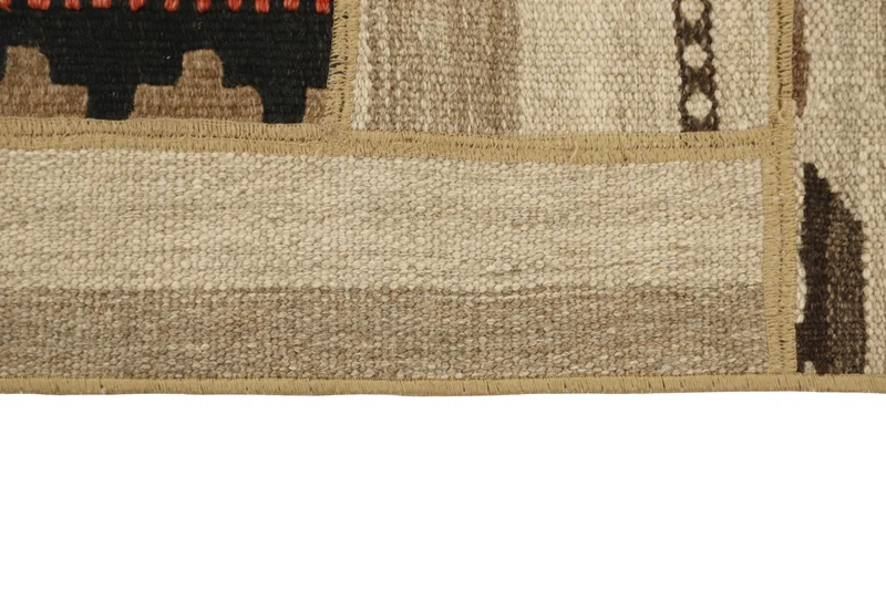 MY-RUG Teppich "Modern Patchwork " Geometrische Muster, Handgeknüpft