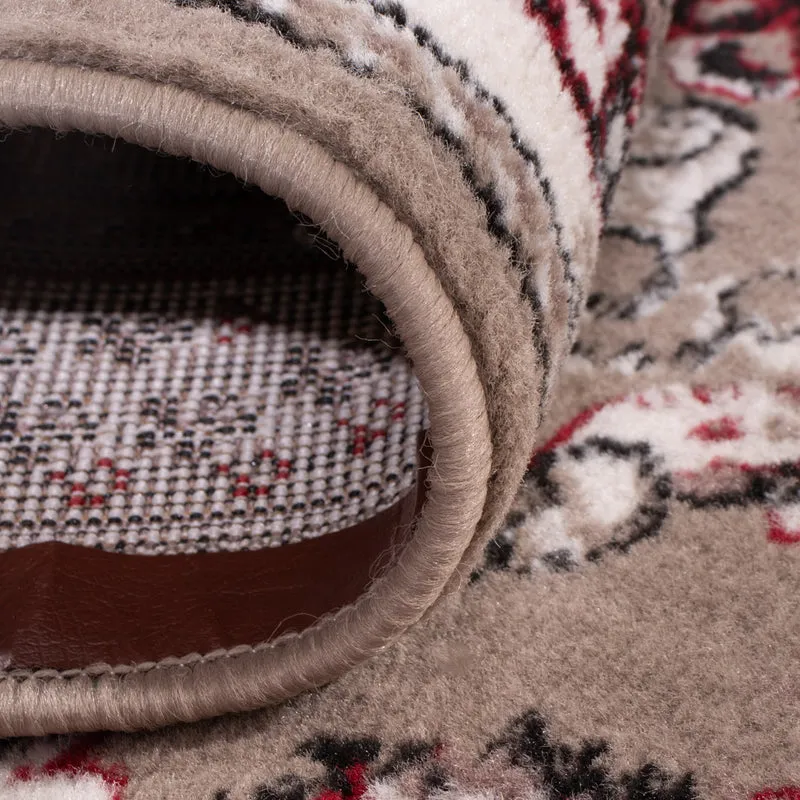 Orientalischer Webteppich 100x150cm - dunkelbeige