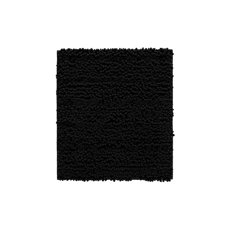 Badteppich Schwarz "Benno" WECONhome Basics
