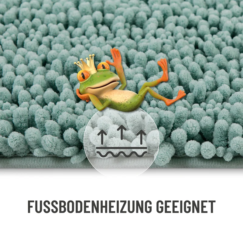 Badteppich Mint Grün "Benno" WECONhome Basics