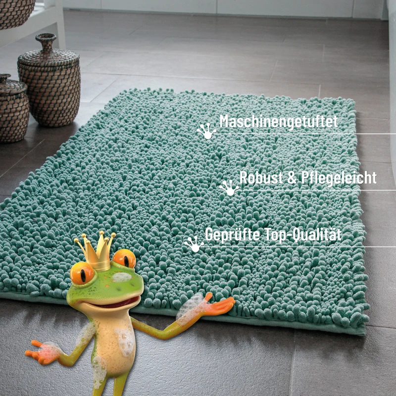 Badteppich Mint Grün "Benno" WECONhome Basics