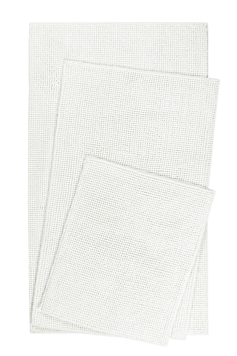 Badteppich Weiß "Balu" WECONhome Basics