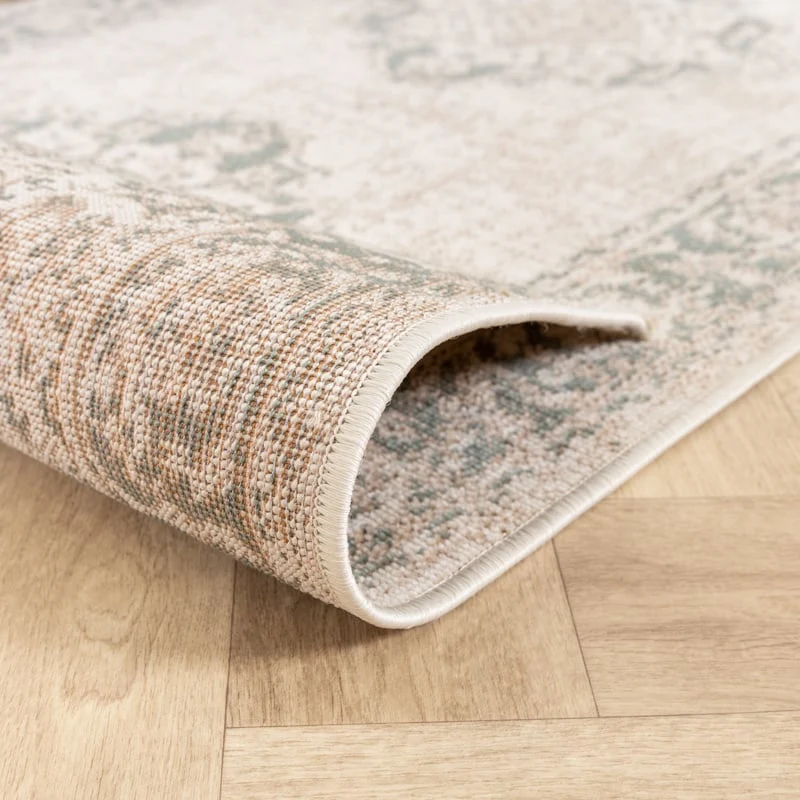Vintage Läufer - Spring Medaillon Creme Grün